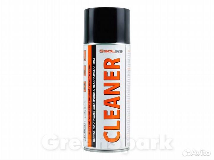 Спрей-очиститель cleaner Solins спиртовой очистит