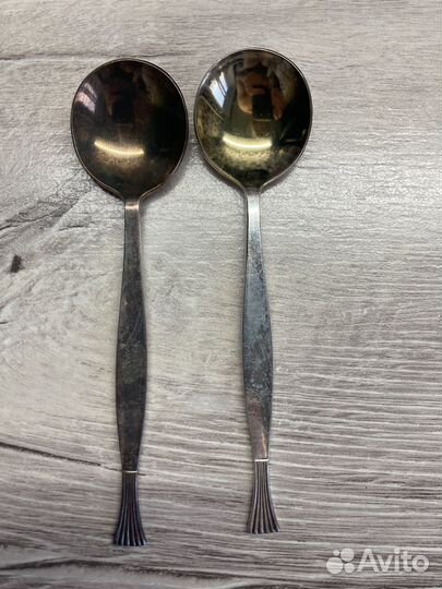 Набор чайных ложек СССР мельхиор