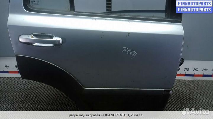Дверь зад/право Kia Sorento I (JC, BL), 2004 2.5 Дизель
