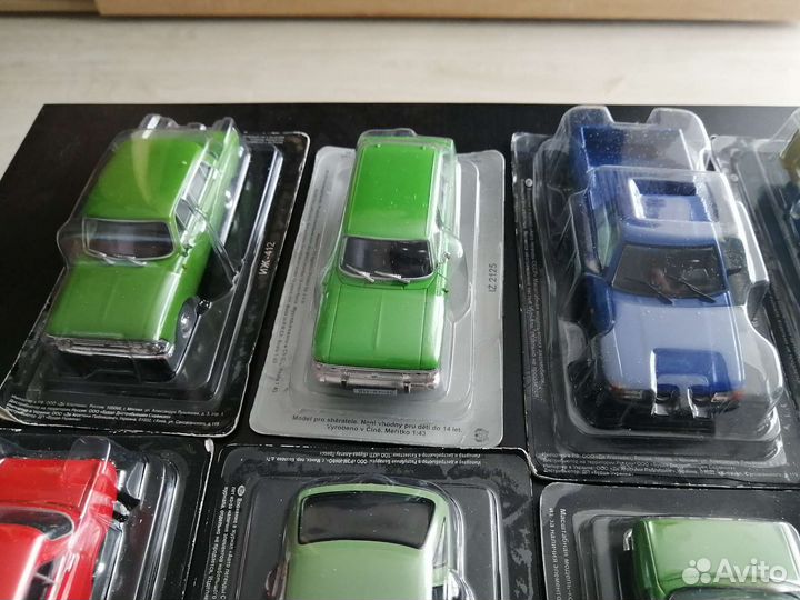 Модели автолегенды СССР Москвич Иж 1/43