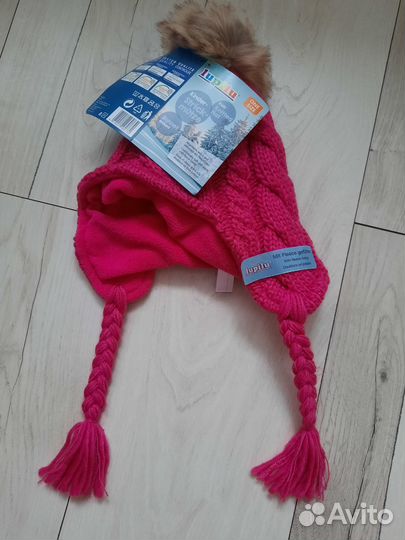 Шапка для девочки новая lidl, на 1 год