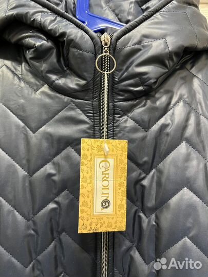 Жилетка женская утепленная р. 54