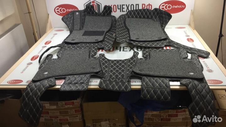 3D Коврики Haval Салон Багажник из Экокожи