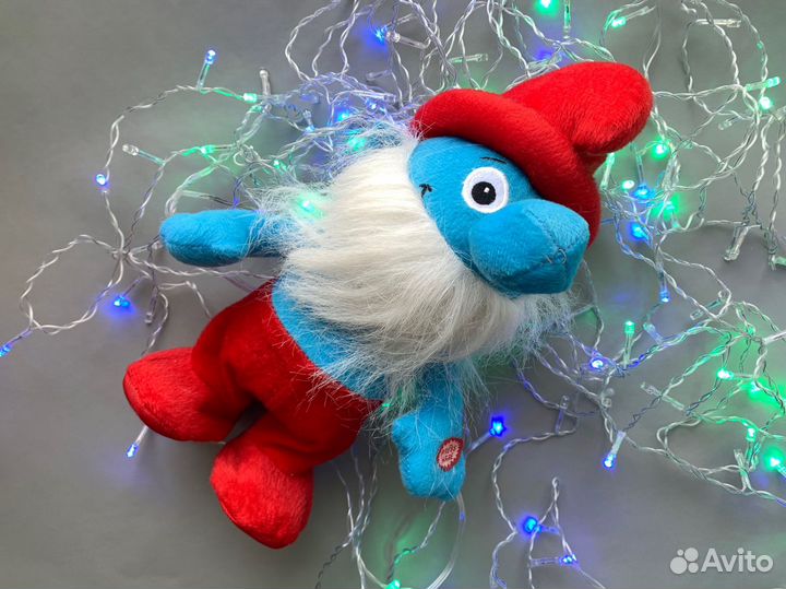 Мягкая игрушка смурфик интерактивная