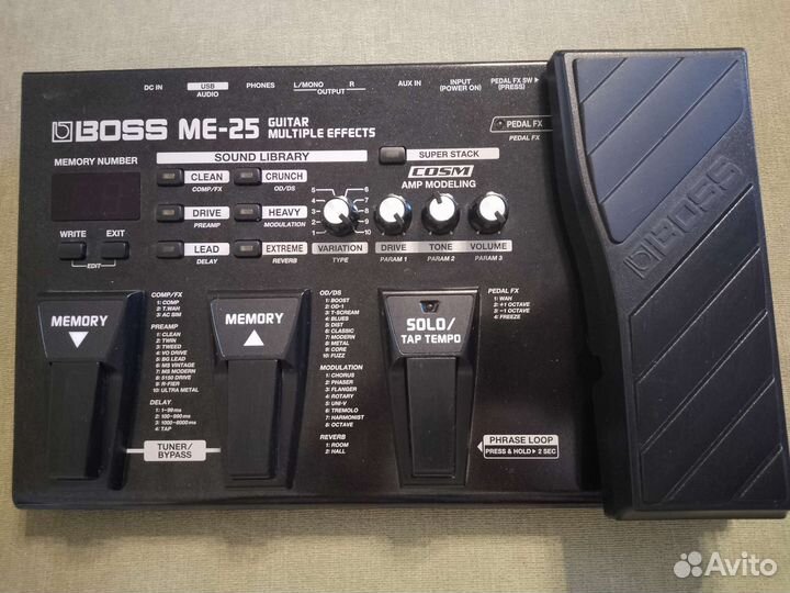 Гитарный процессор boss