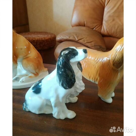 Фарфоровые статуэтки лфз Коллекция Собаки