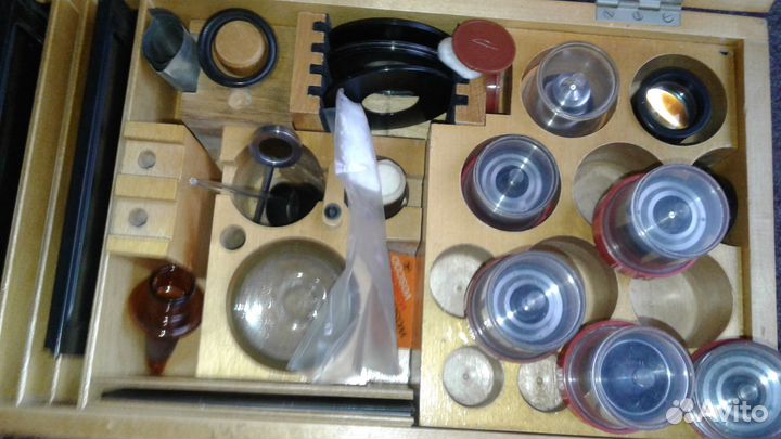 Объективы окуляры микроскопа б.у. с хранения догов