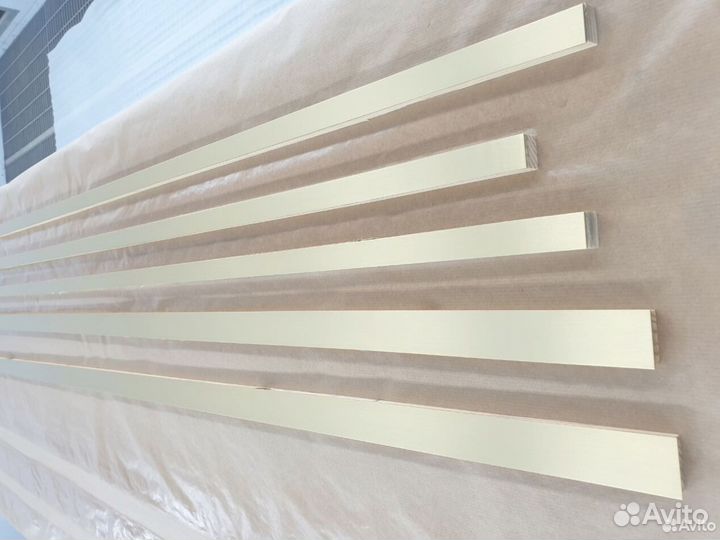 Полоса латунь полированная, вставка