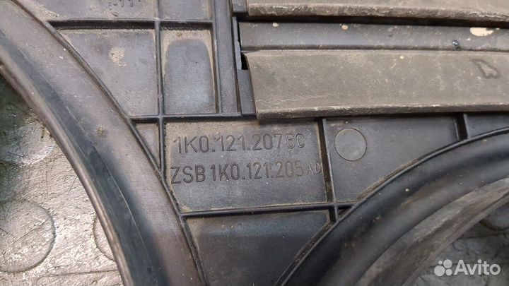 Вентилятор радиатора Volkswagen Passat CC, 2011