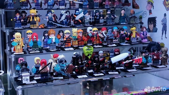 Аниме фигурки лего Наруто