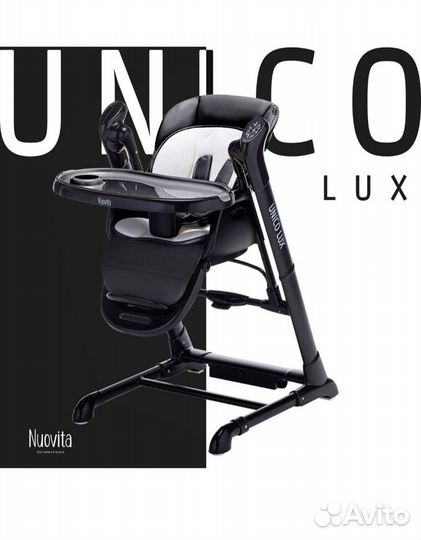 Стульчик для кормления nuovita unico lux 3в1