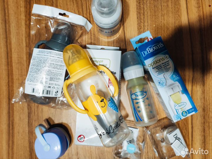 Бутылочки, соски бутылочные avent Dr browns