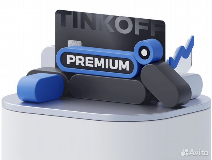 Платёжный стикер Тинькофф Tinkoff premium