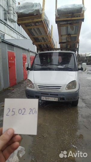 Газель открытая борт (уд 4.2м) катюша 6 ме