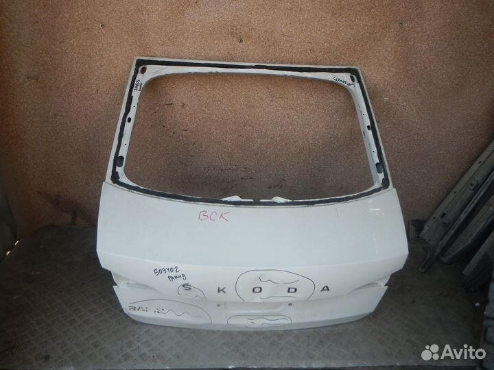 Б/У Б/У Дверь багажника, Skoda (Шкода) -rapid (2