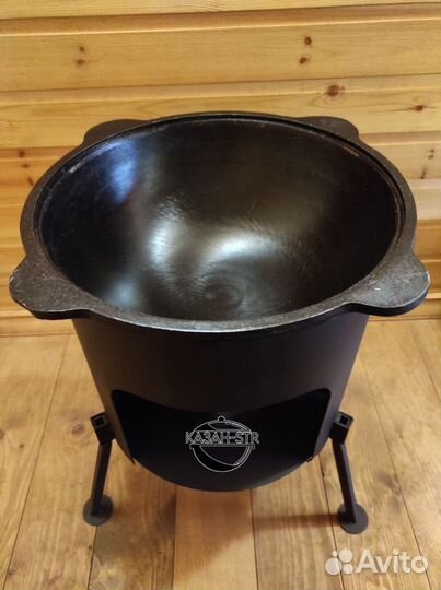 Печь для казана 410мм 12-16 литров