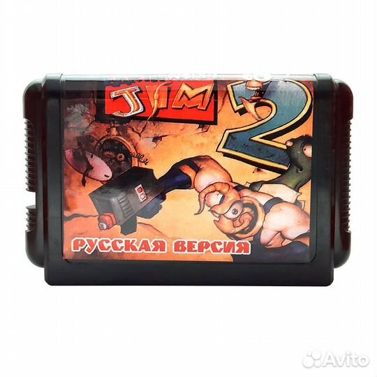 Картридж Sega earthworm JIM 2