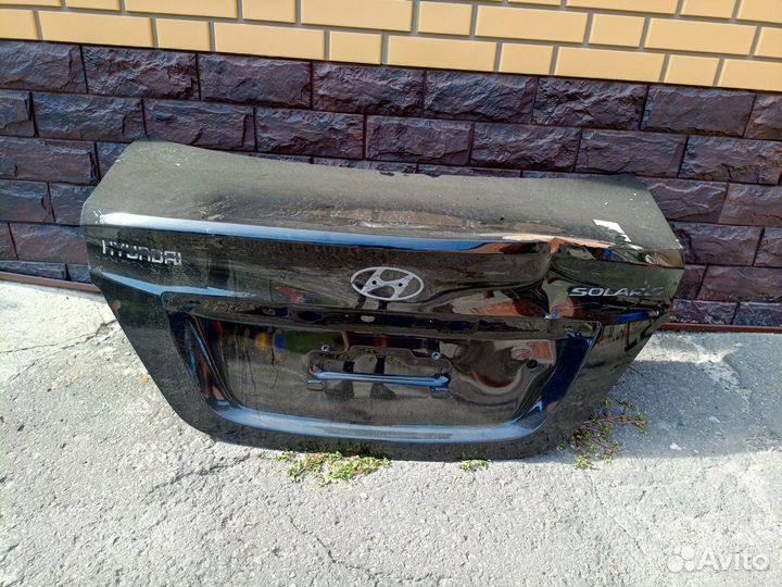 Крышка багажника Хендай Солярис оригинал