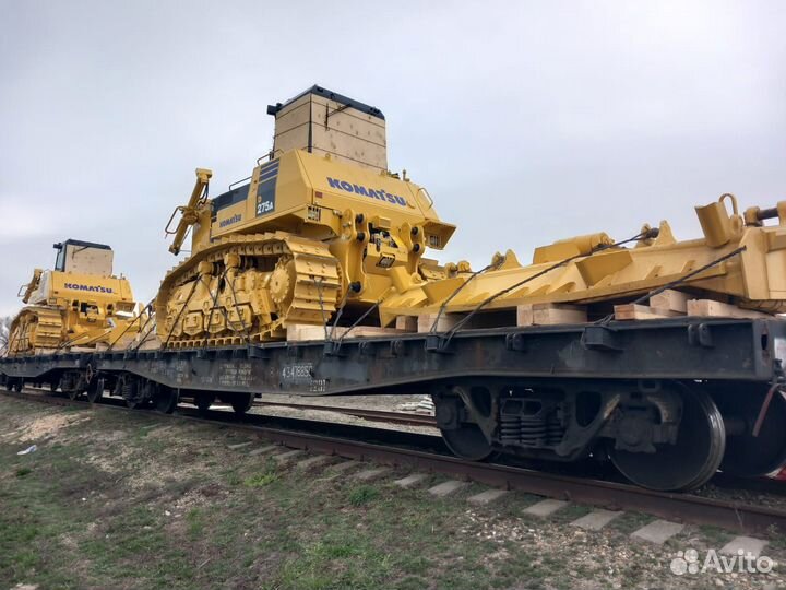 Железнодорожная перевозка спецтехники