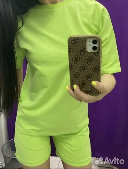 Спортивный костюм с шортами