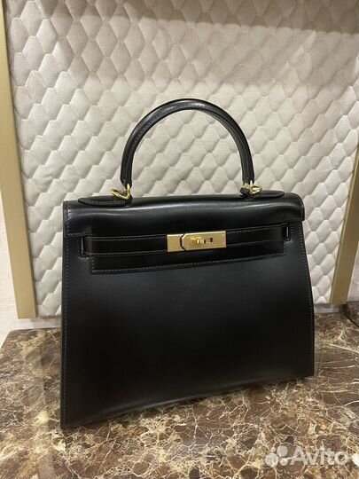 Сумка с нюансом hermes kelly 28 box