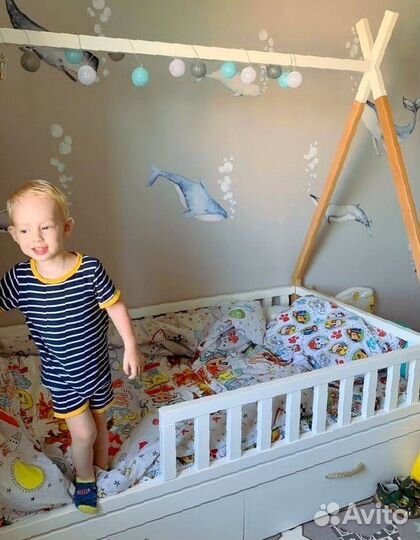 Кровать вигвам