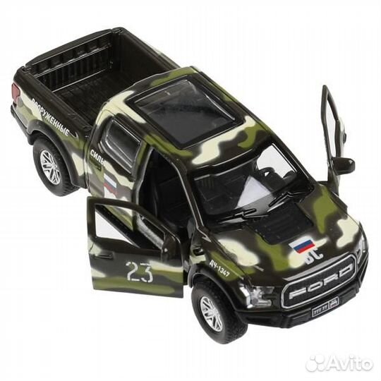 Машина Технопарк металл Ford F150 Raptor 12 см две