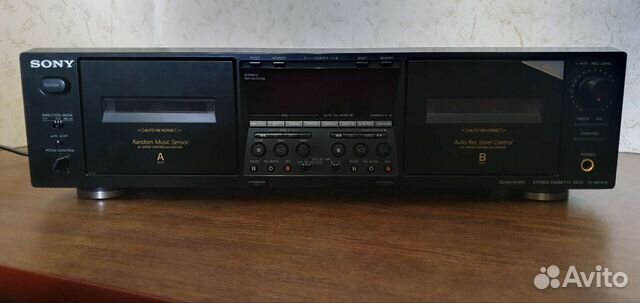 Дека кассетная sony TC-WE 675