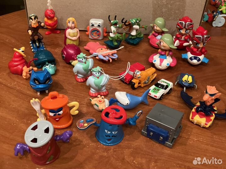 Игрушки из киндер-сюрпризов 90-х годов