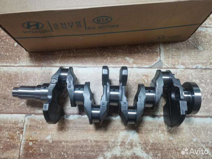 Коленвал Hyundai Kia optima новый