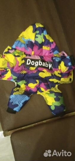 Теплый комбинезон для маленькой собачки