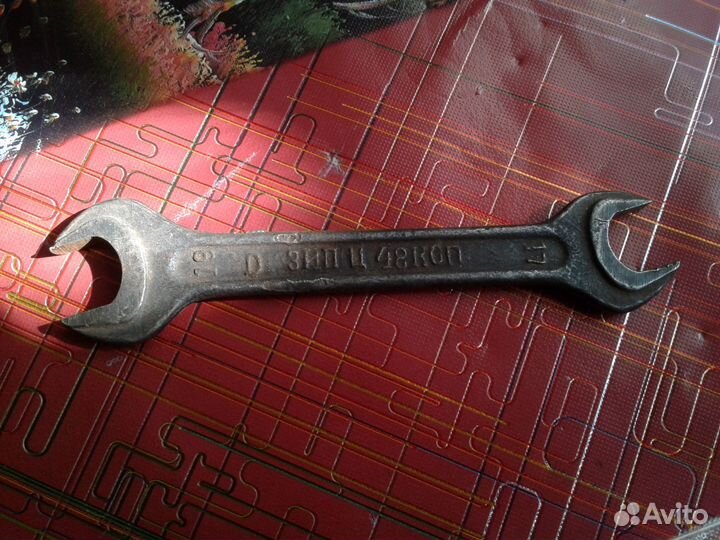 Ключ гаечный зип 17 х 19