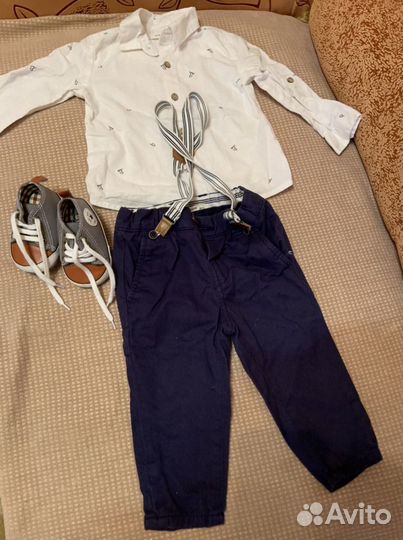 Детские вещи на мальчика 68-74 р. пакетом