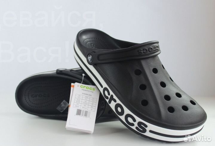 Crocs кроксы шлепки тапки черные 36-45