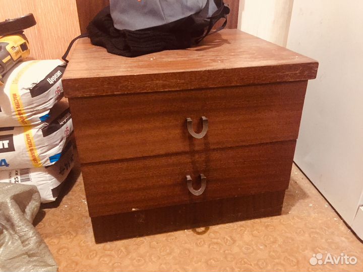 Тумба прикроватная натуральный шпон 2 шт