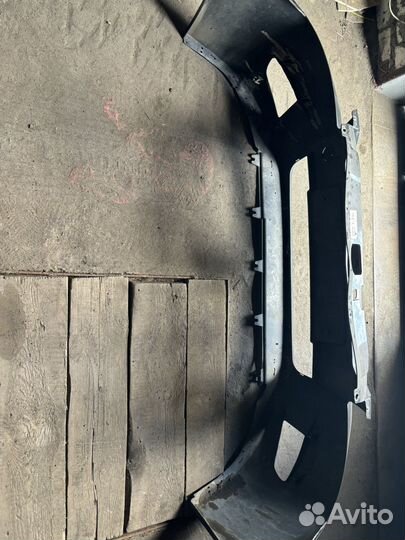 Передний бампер priora 2 черная пантера