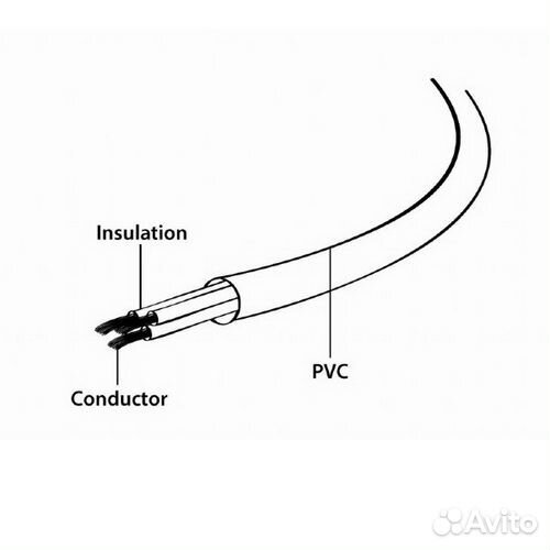 Кабель питания Cablexpert PC-186-1-3M, 3м, Schuko