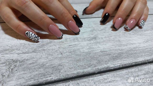 Наращивание ногтей на дому