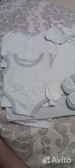 Комплект для новорождённой 100% хлопок