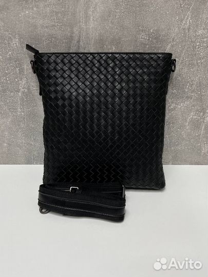 Сумка мужская планшет bottega veneta люкс