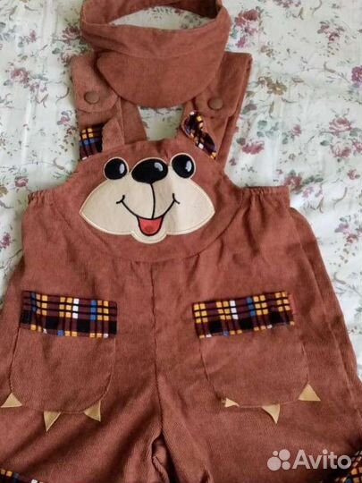 Новогодний костюм для мальчика медвежонок