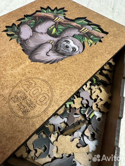 Деревянные пазлы