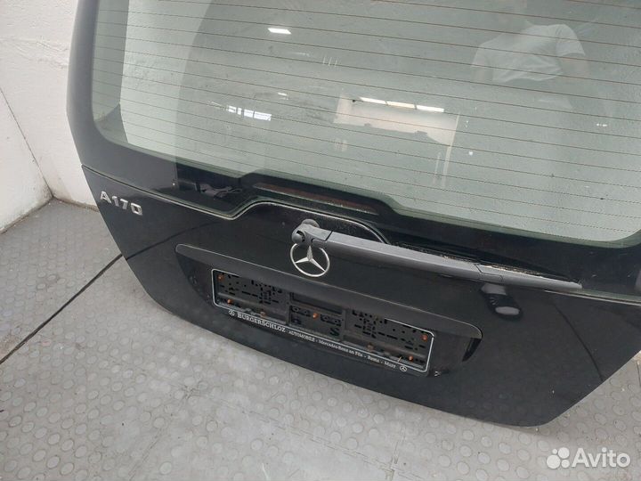 Подсветка номера Mercedes A W169, 2006