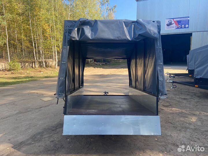 Прицеп одноосный 2.5х1.5 бортовой усиленный