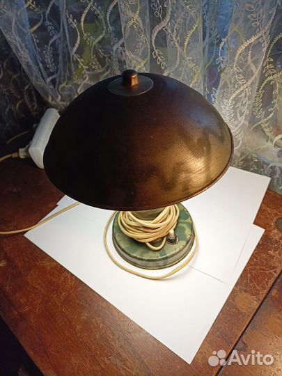 Лампа настольная винтаж 