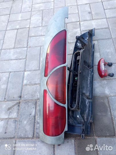 Фонари заднии от Рено канго