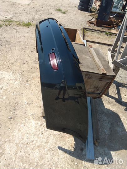 Задний бампер на priora