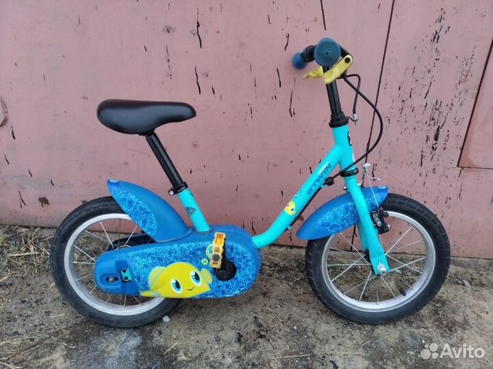 Велосипед детский B'twin колеса 14