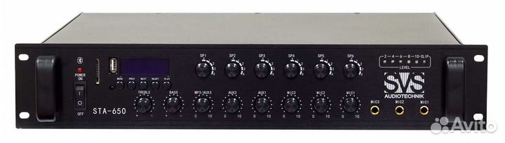 Микшер-усилитель SVS Audiotechnik STA-650