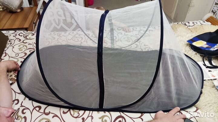 Палатка с москитной сеткой для малышей